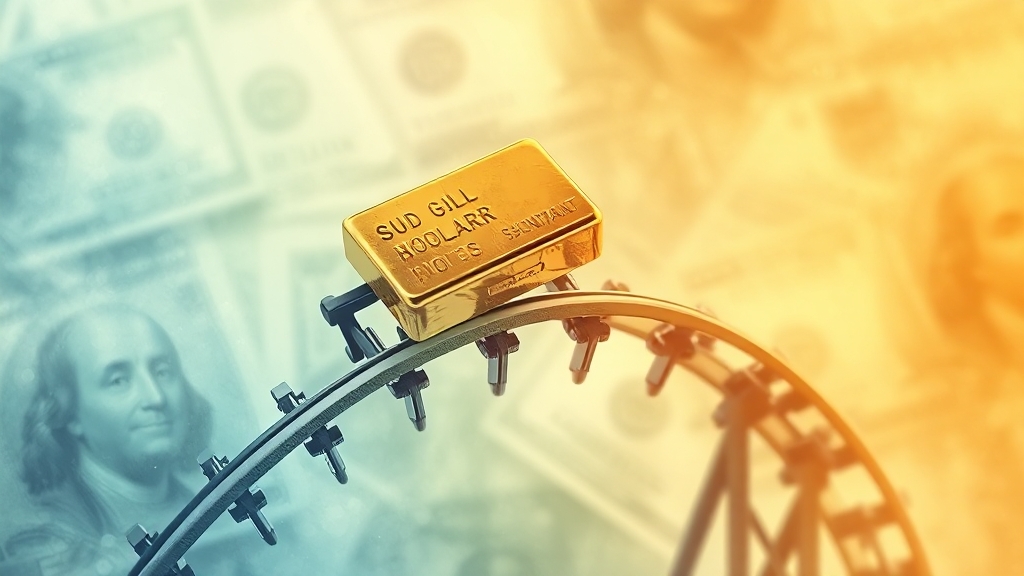 국제 금 시세 최근 동향 (watercolor 스타일)