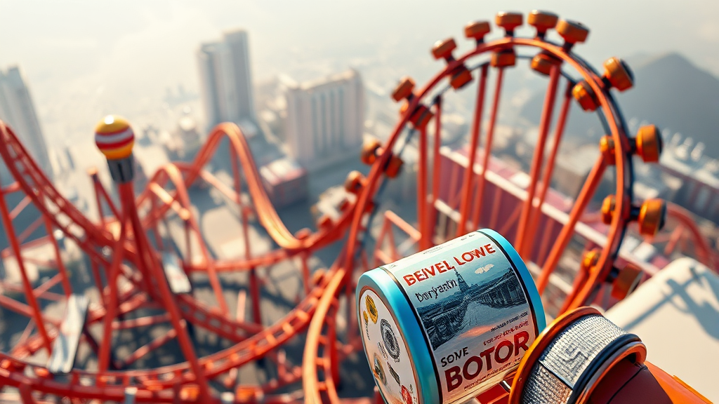 환율 변동 투자 전략 (realistic 스타일)