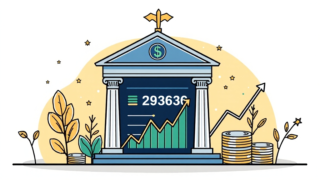 금리 비교 꿀팁 대방출 (illustration 스타일)
