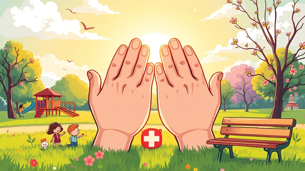 의료급여 제도란? (cartoon 스타일)