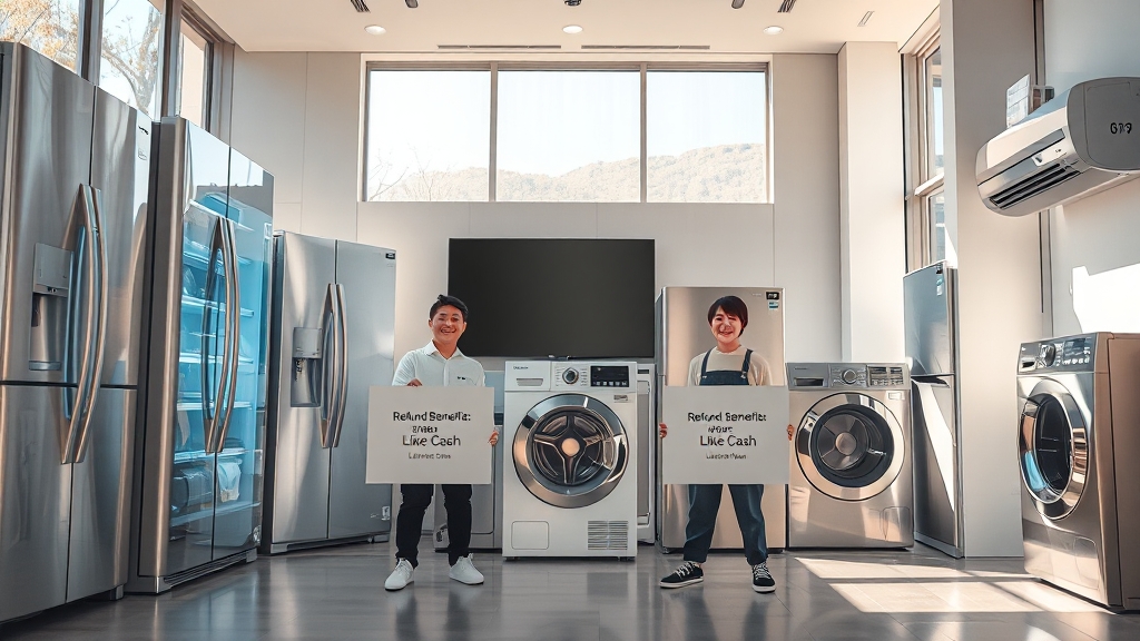 환급 대상 품목은 무엇? (realistic 스타일)