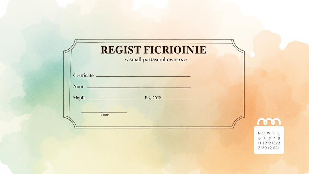 신청 시 유의사항은? (watercolor 스타일)