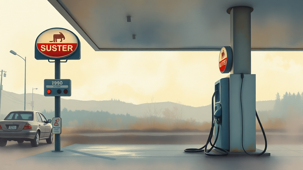 기름값만으론 부족해! (watercolor 스타일)