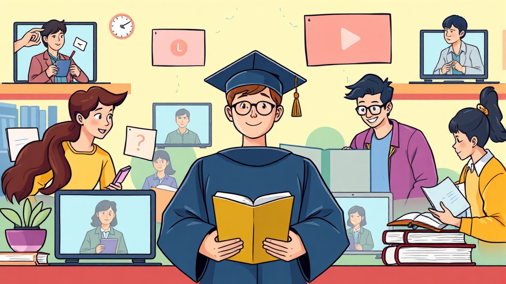 어떤 교육 과정이 있나요? (cartoon 스타일)