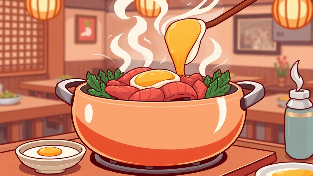 유메마루 메뉴 구성 (cartoon 스타일)