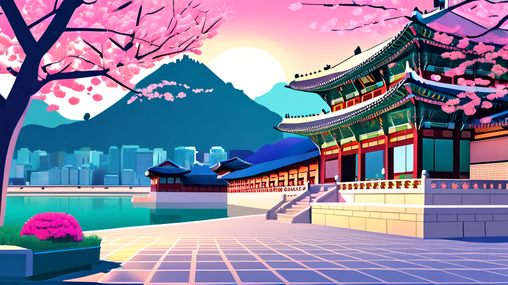 2026년 서울 장미 축제: 놓치지 말아야 할 주요 행사 (illustration 스타일)