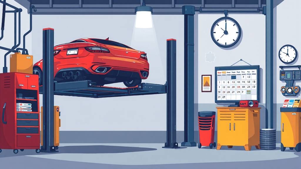 예약 시 유의사항 (cartoon 스타일)