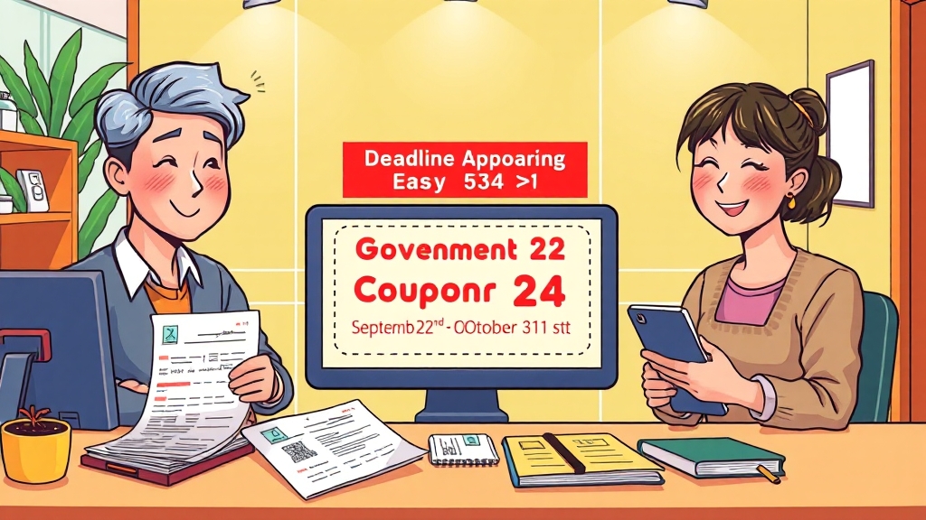 신청 방법 및 기간 (cartoon 스타일)