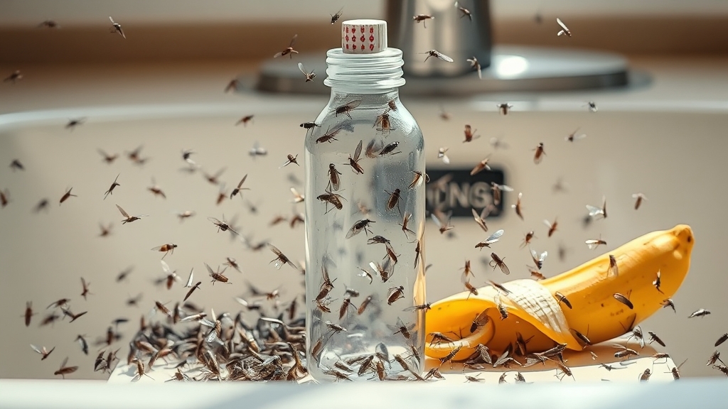 초파리 트랩 직접 만들기 (realistic 스타일)