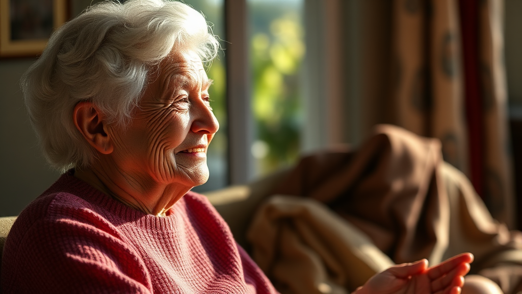 누가 받을 수 있나요? 기초연금 통신비 감면 대상 확인 (realistic 스타일)