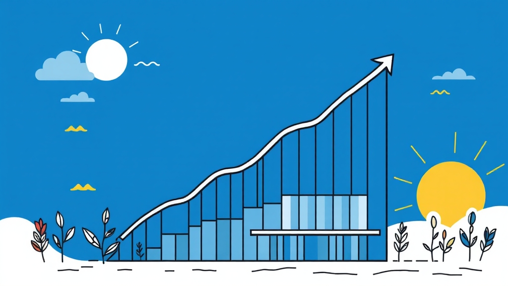 최근 실적 발표와 시장 반응 (illustration 스타일)