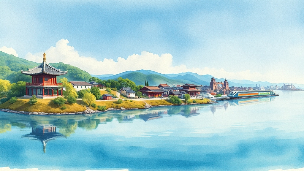 주요 여행지 탐방 (realistic 스타일)