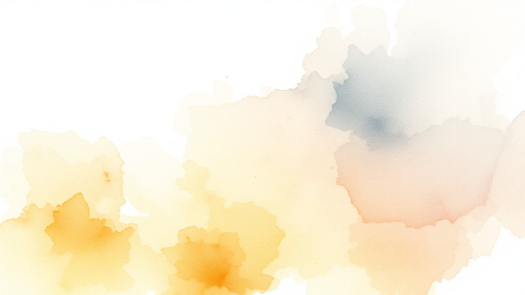 증여·상속, 똑똑한 절세 전략 (watercolor 스타일)