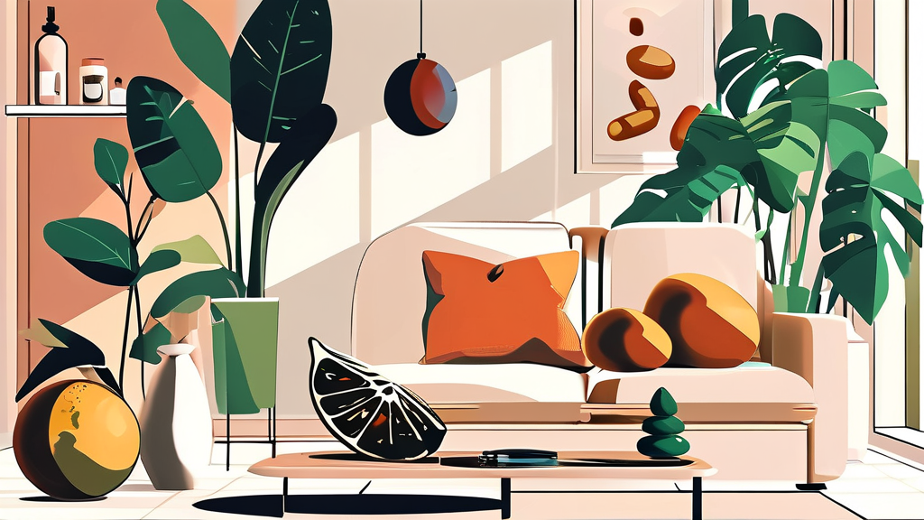 식습관 개선으로 콜레스테롤 관리하기 (illustration 스타일)