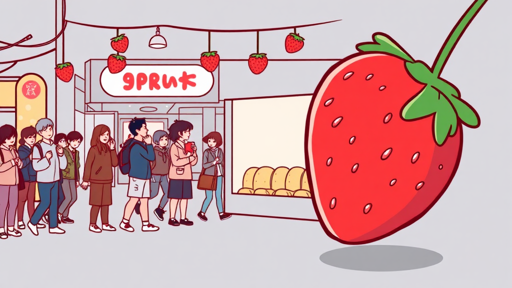 오픈런 & 웨이팅 꿀팁 (cartoon 스타일)