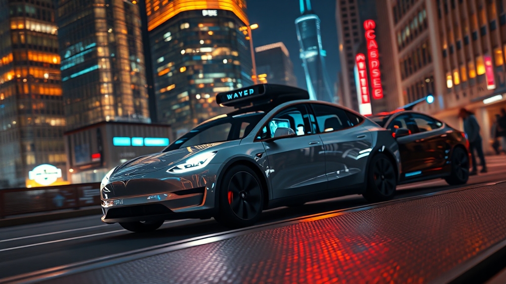 테슬라, 경쟁자는 누구? (realistic 스타일)