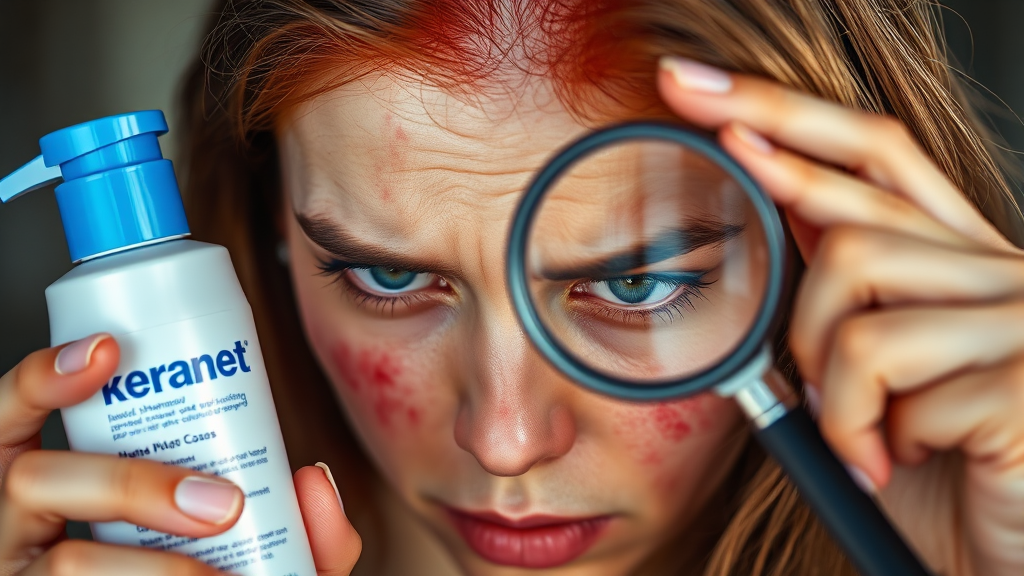 케라넷 샴푸, 부작용 및 주의사항은? (realistic 스타일)