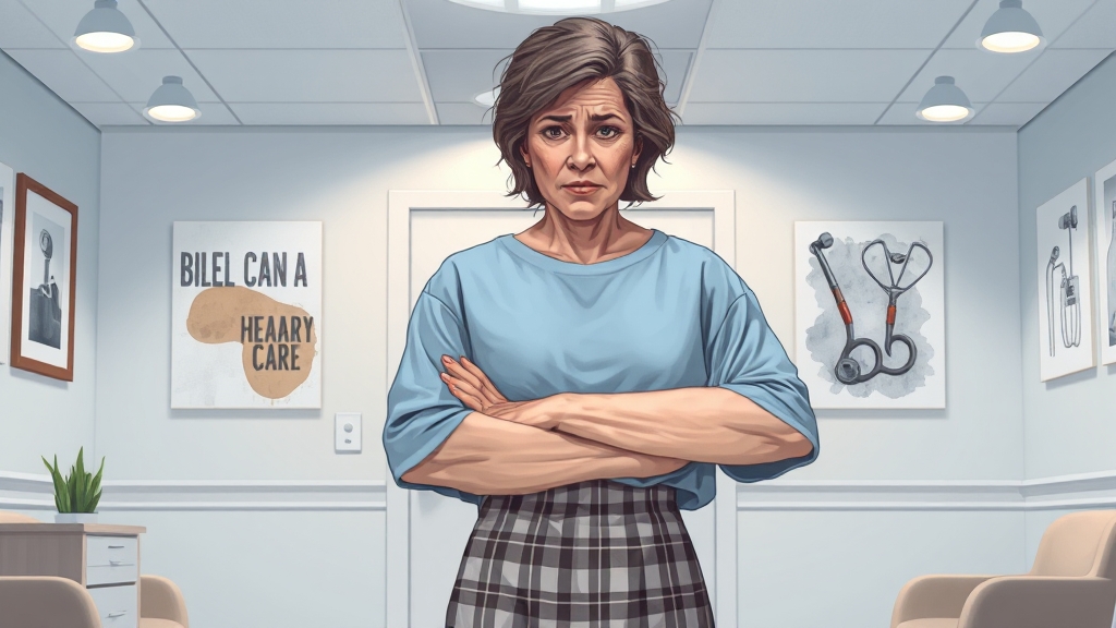 담도암 초기 증상, 놓치지 마세요! (illustration 스타일)