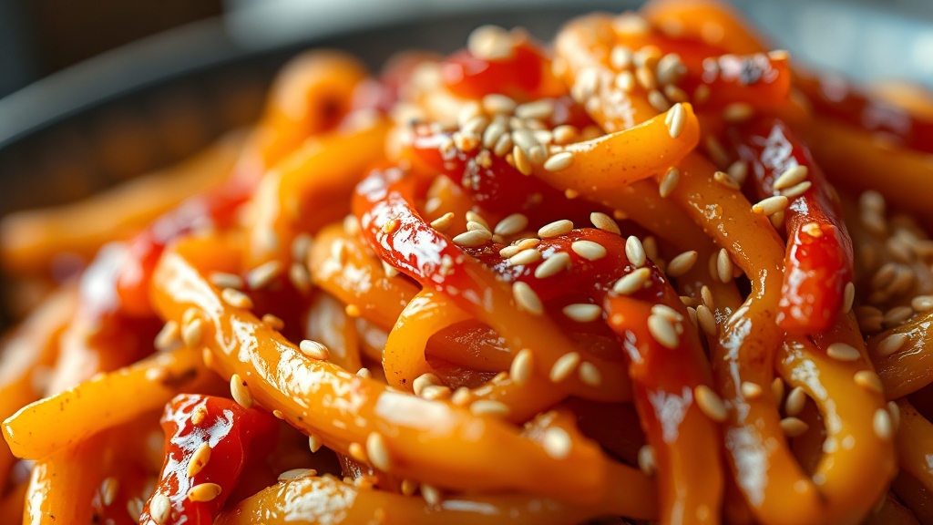 황금비율 양념장 레시피 (realistic 스타일)