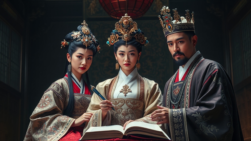 역사적 교훈을 얻다 (realistic 스타일)