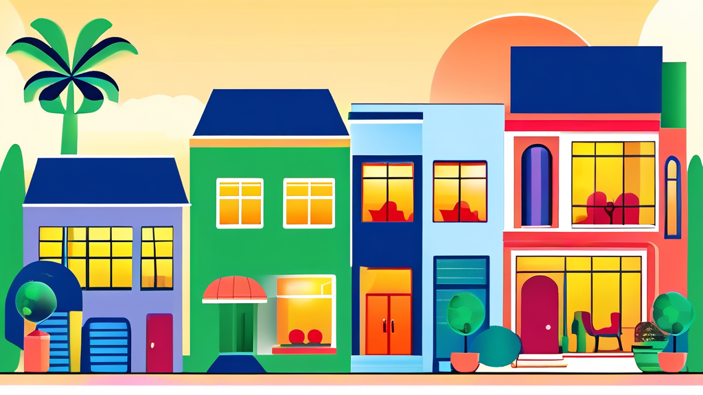 디딤돌대출 vs 보금자리론: 핵심 차이점 (illustration 스타일)