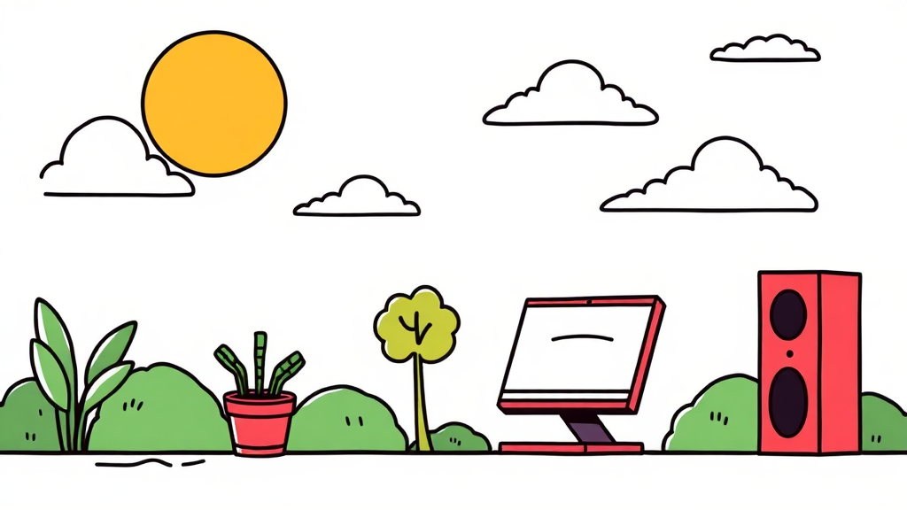 윈도우 11 업데이트 문제 해결 (cartoon 스타일)