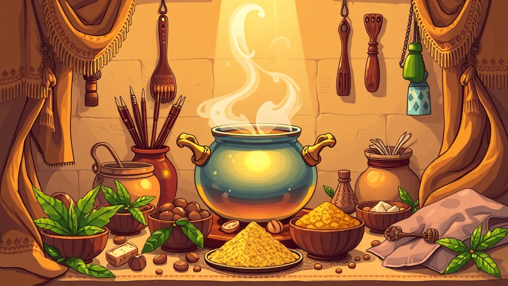 옻, 어떻게 먹어야 할까요? (illustration 스타일)