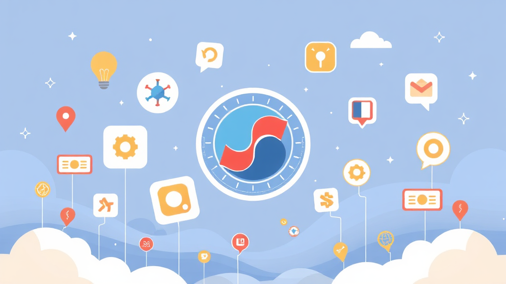 지도 서비스 종류 및 비교 (illustration 스타일)