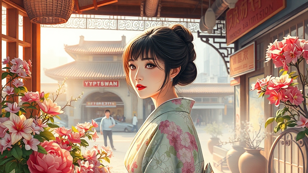 촬영지 정보 (illustration 스타일)