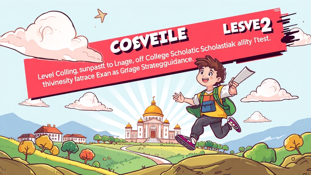 수능 2등급대 전략 (cartoon 스타일)