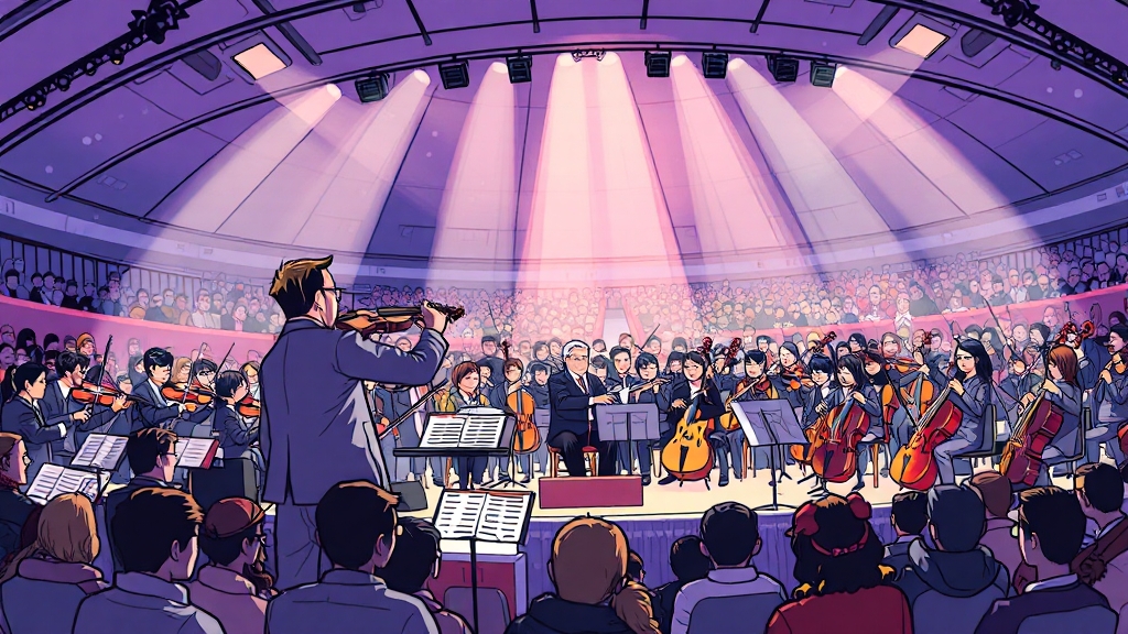 콘서트 주요 내용 및 세트리스트 (cartoon 스타일)