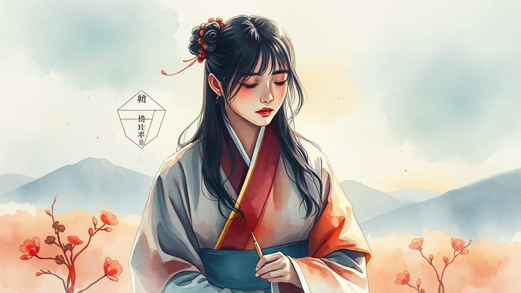 화병이란 무엇일까요? (watercolor 스타일)