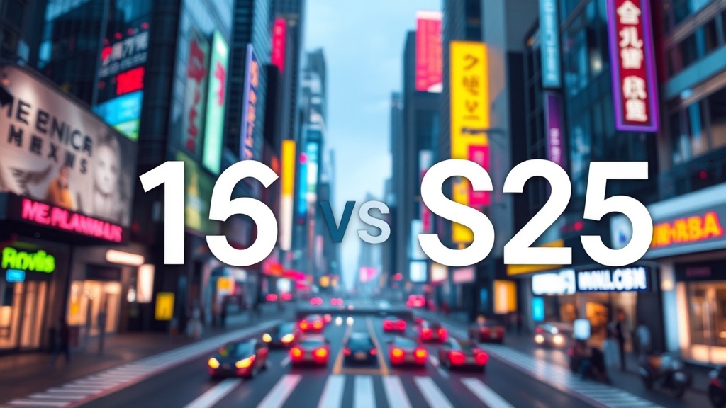 성능 및 칩셋, 무엇이 다를까? (realistic 스타일)