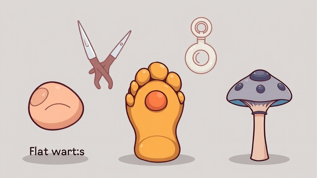 유사 질환 구분법 (cartoon 스타일)