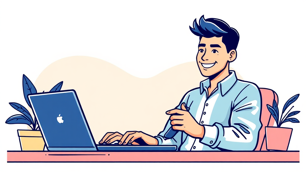 국민취업지원제도 기반 (illustration 스타일)