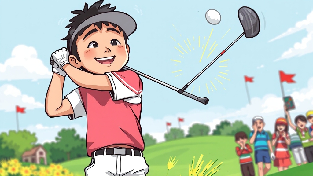 우승 비결: 경기 하이라이트 (cartoon 스타일)