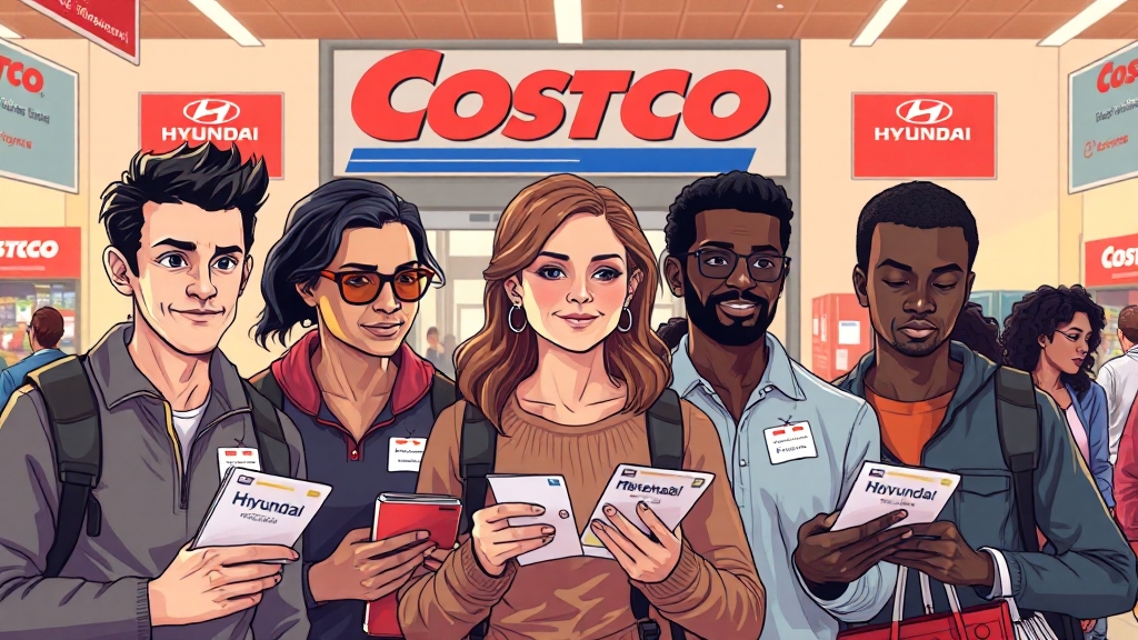 코스트코 할인, 스마트하게 확인하는 법 (illustration 스타일)