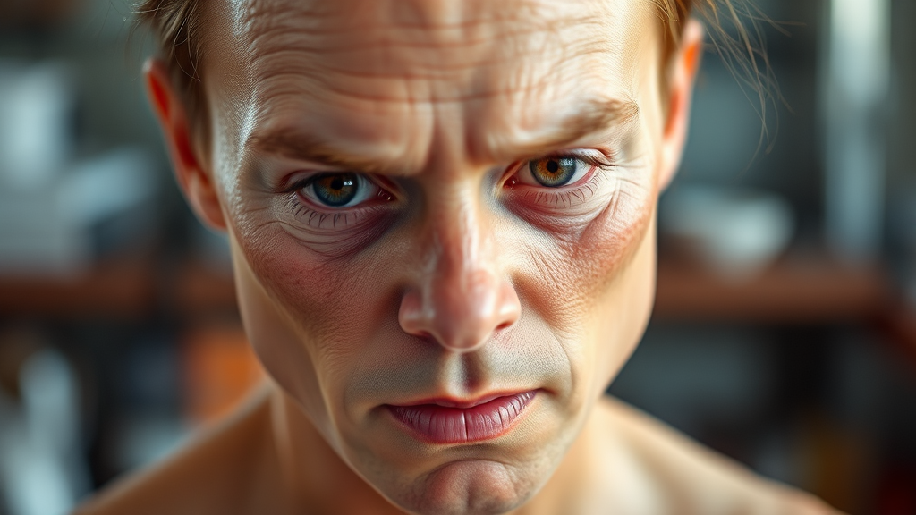 주요 증상 완벽 정리 (realistic 스타일)