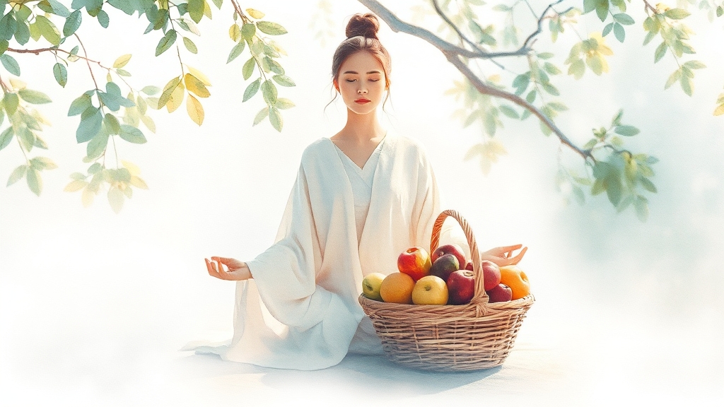 예방을 위한 생활 습관 (watercolor 스타일)