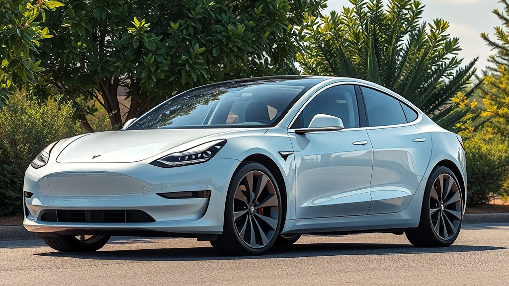 세금 혜택 종료 및 테슬라 대응 (realistic 스타일)