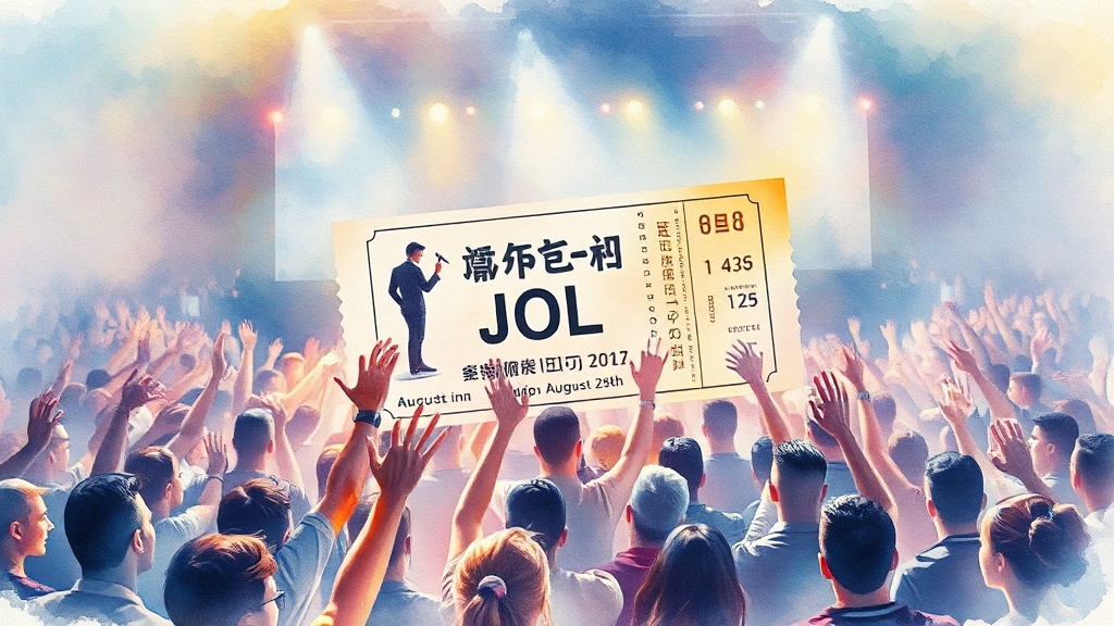 무료 티켓 예매 방법: NOL 티켓 (watercolor 스타일)