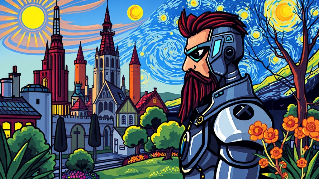 저작권 침해 예방 프롬프트 작성법 (cartoon 스타일)