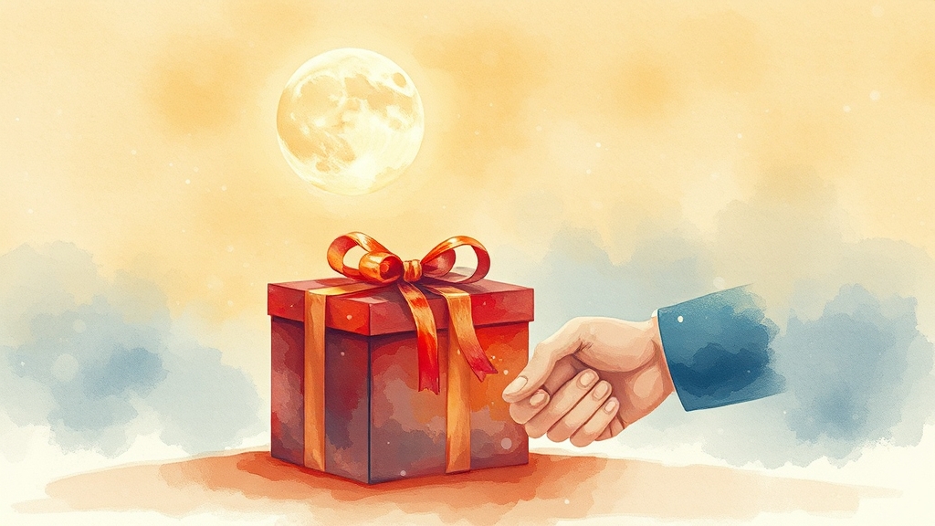 거래처·고객에게 신뢰를 (watercolor 스타일)