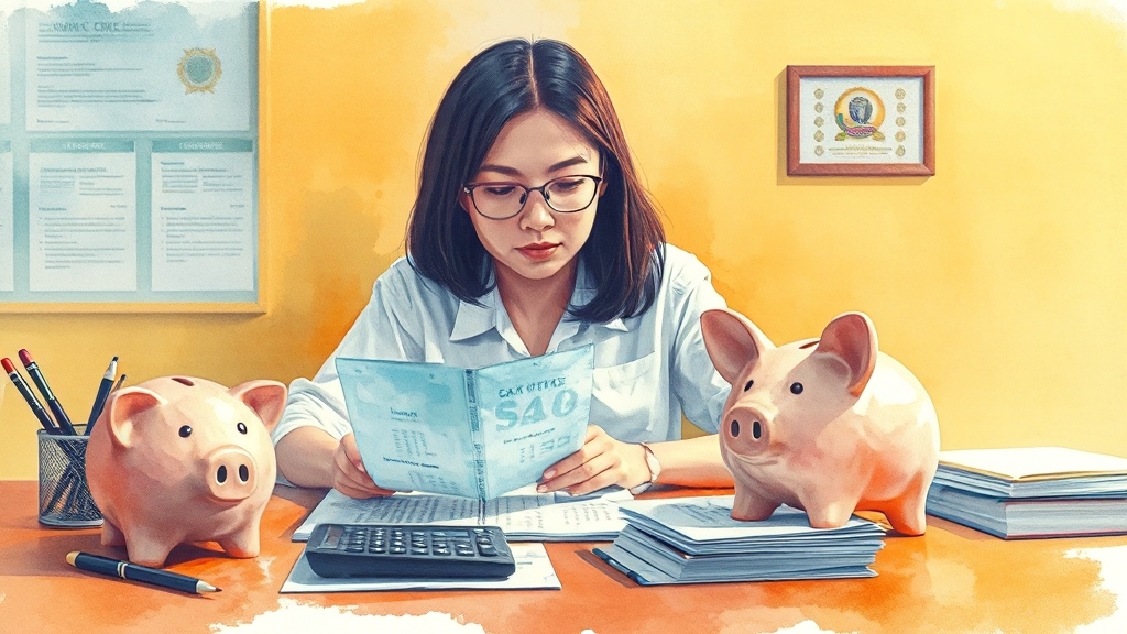 프리랜서 세금 절약을 위한 추가 팁 (watercolor 스타일)