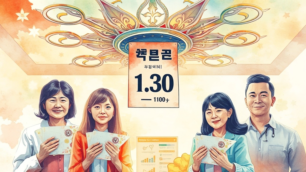 건강보험 환급금, 무엇인가요? (watercolor 스타일)