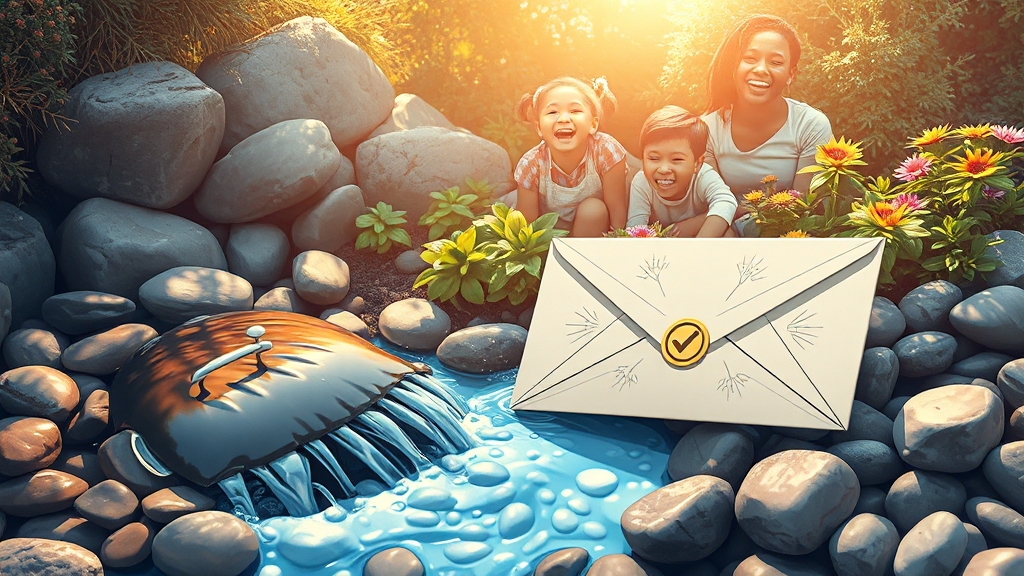 물요금 감면 제도 분석 (illustration 스타일)