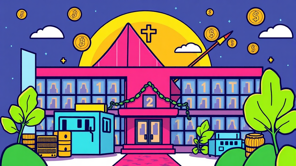 토큰화 주식의 장점과 투자 영향 (cartoon 스타일)