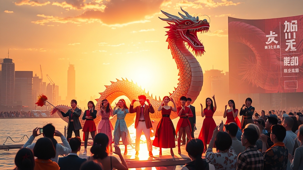 텐센트, K팝 시장 전망은? (realistic 스타일)