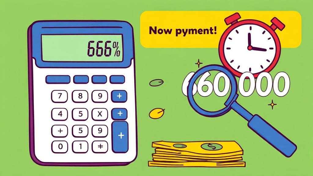 지급 금액 & 수급 기간 (cartoon 스타일)