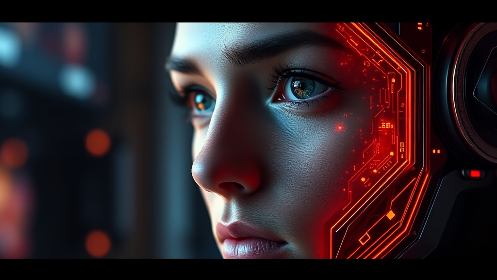 영업이익 전망: 기업 성장과 투자 전략 5 SK하이닉스, AI 시대의 핵심 플레이어 (realistic 스타일)